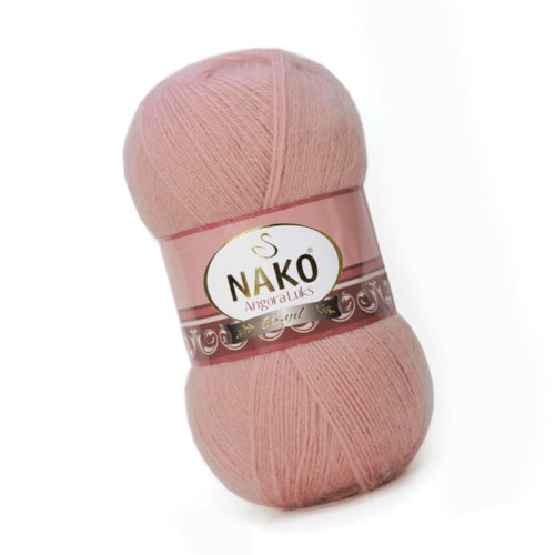 Nako Angora Luks 11251 Pudrowy Róż (100gr/550mt)