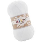 Alize Bella 55 Biały (100gr/360mt)