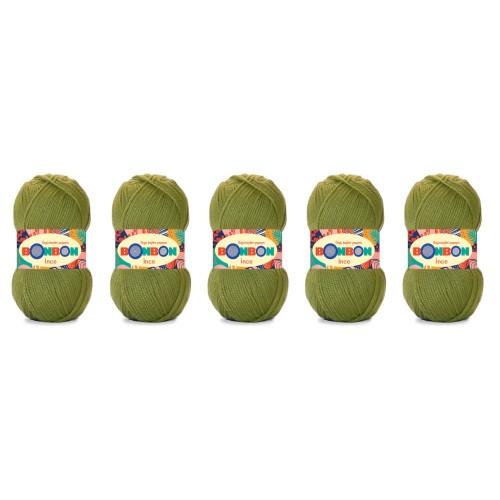 Nako BonBon Ince 98229 Jasny Oliwkowy - Pakiet 5 x (100gr/300mt)