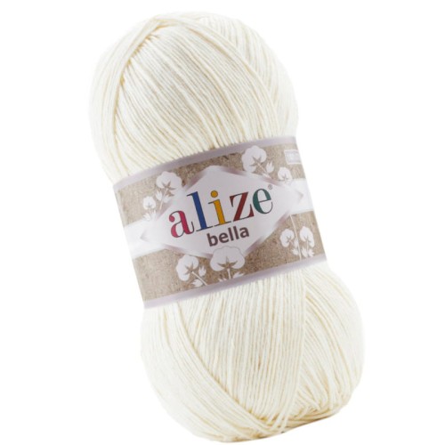 Alize Bella 62 Jasny Kremowy (100gr/360mt)