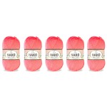 Nako Super Bebe 11157 Neonowy Koral - Pakiet 5 x (50gr/180mt)