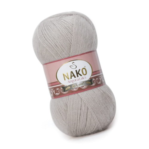 Nako Angora Luks 3079 Jasny Szaro-Beż (100gr/550mt)