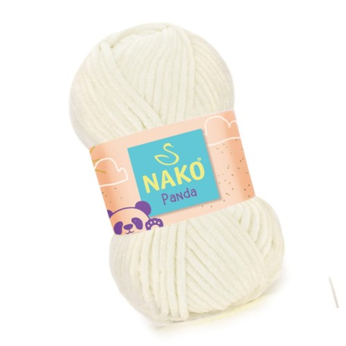 Nako Panda 3118 Kremowa (100gr/120mt)