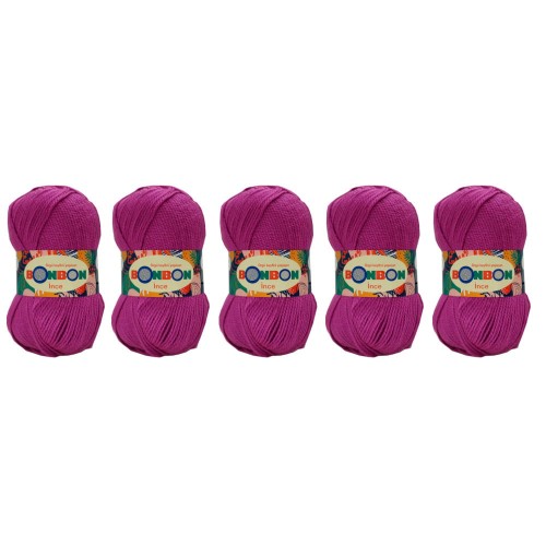 Nako BonBon Ince 98402 Orchidea - Pakiet 5 x (100gr/300mt)