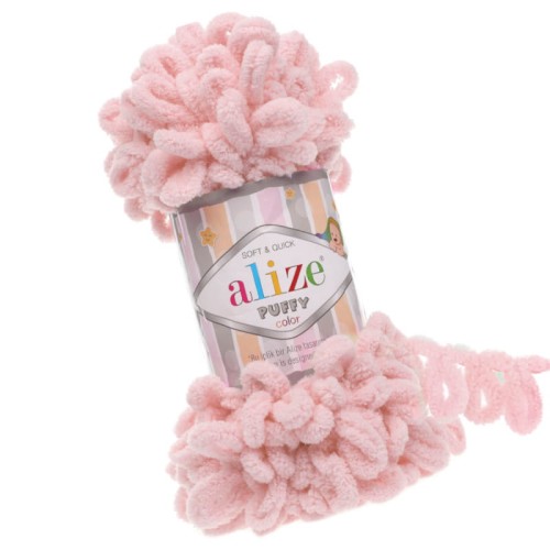 Alize Puffy 161 Pudrowy (100gr/9mt)