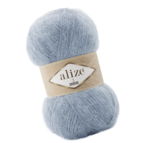 Alize 3 Season 21 Popielaty (100gr/500mt)