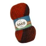 Nako Ombre 20319 Rudo - Brązowy (100gr/190mt)
