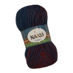 Nako Ombre 20386 Niebiesko - Malinowy (100gr/190mt)