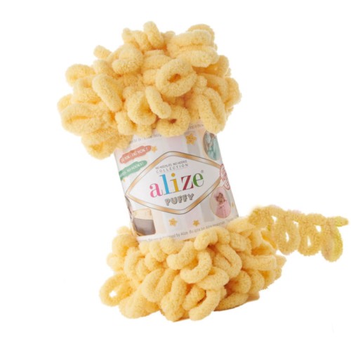 Alize Puffy 509 Żółty Budyniowy (100gr/9mt)