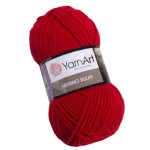 YarnArt Merino Bulky 156 Czerwony (100gr/100mt)
