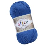 Alize Diva 132 Szafirowy Efekt Jedwabiu (100gr/350mt)