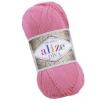 Alize Diva 178 Ciemny Różowy Efekt Jedwabiu (100gr/350mt)