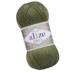 Alize Diva 273 Jasny Khaki Efekt Jedwabiu (100gr/350mt)