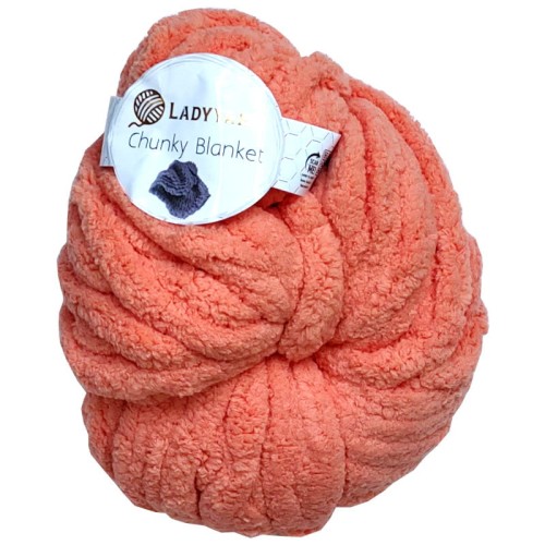LadyYarn Chunky Blanket PL169 Blady Pomarańczowy (300gr/33mt)