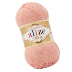 Alize Diva 363 Pudrowy Efekt Jedwabiu (100gr/350mt)