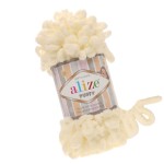 Alize Puffy 01 Ciemny Kremowy (100gr/9mt)
