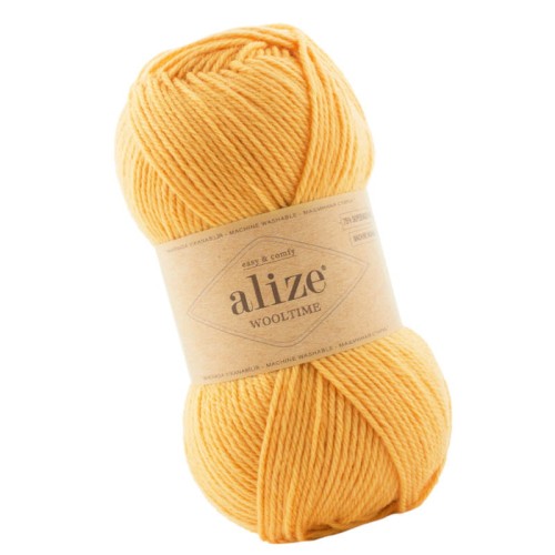 Alize Wooltime 281 Szafranowy (100gr/200mt)