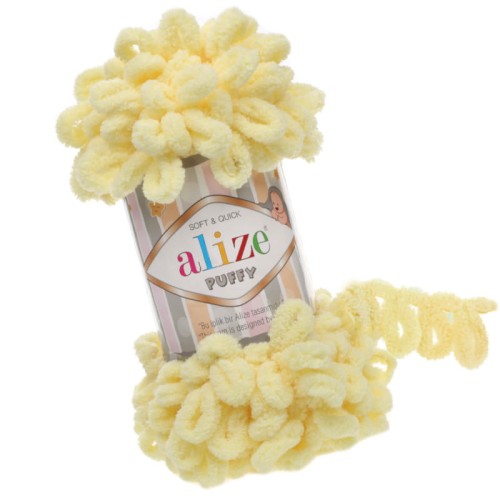 Alize Puffy 13 Jasny Żółty (100gr/9mt)