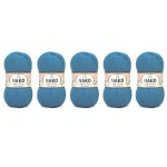 Nako Super Bebe 2488 Jeansowy - Pakiet 5 x (50gr/180mt)