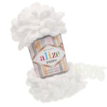 Alize Puffy 55 Biały (100gr/9mt)