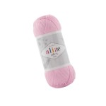 Alize Diva Fine 185 Jasny Różowy Efekt Jedwabiu (100gr/600mt)
