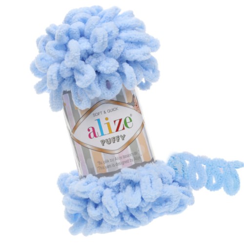 Alize Puffy 183 Niebieski (100gr/9mt)