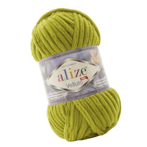 Alize Velluto 11 Jasny Zielony (100gr/68mt)