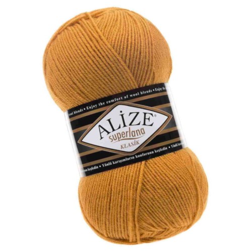 Alize Superlana Klasik 02 Szafranowy (100gr/280mt)