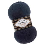 Alize Superlana Klasik 58 Granatowy (100gr/280mt)