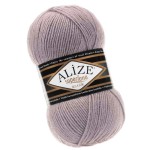 Alize Superlana Klasik 142 Blady Lawendowy (100gr/280mt)