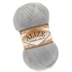 Alize Angora Gold 21 Popielaty (100gr/550mt)