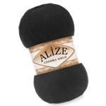 Alize Angora Gold 60 Czarny (100gr/550mt)