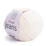 YarnArt Jeans 03 Kremowy (50gr/160mt)