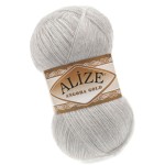 Alize Angora Gold 208 Jasny Popielaty (100gr/550mt)