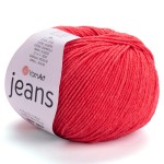 YarnArt Jeans 26 Poziomkowy (50gr/160mt)