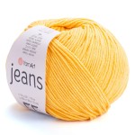 YarnArt Jeans 35 Żółty (50gr/160mt)