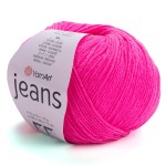 YarnArt Jeans 59 Fuksja (50gr/160mt)