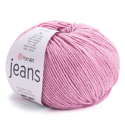YarnArt Jeans 65 Blady Wrzosowy (50gr/160mt)