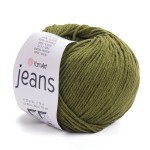 YarnArt Jeans 82 Ciemny Zielony (50gr/160mt)