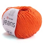 YarnArt Jeans 85 Ciemny Pomarańczowy (50gr/160mt)